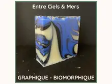 Entre Ciels & Mers Graphique : Savon Surgras Romarin & Lavandin (Nuance Biomorphique)