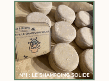 N°1: Shampoing Solide Parfumé (75 g)