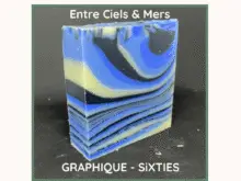 Entre Ciels & Mers Graphique : Savon Surgras Romarin & Lavandin (Nuance Sixties)